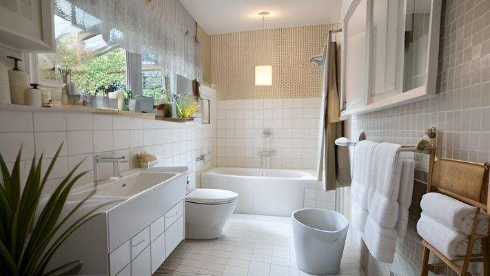 Badezimmer - mit KI erstellt