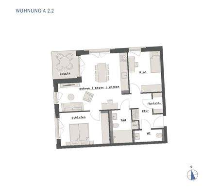 Wohnung A2.2
