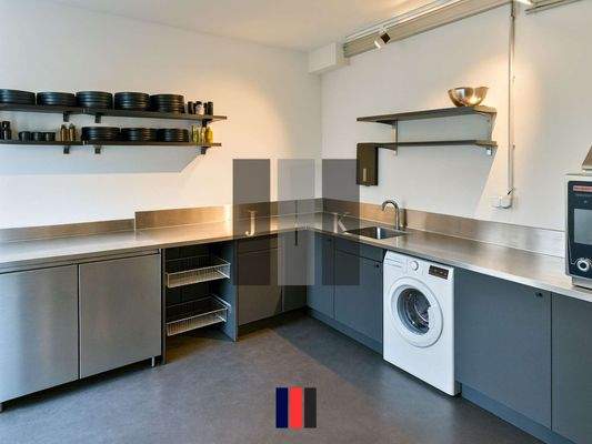 Küche Ladenfläche Innenansicht Visualisierung