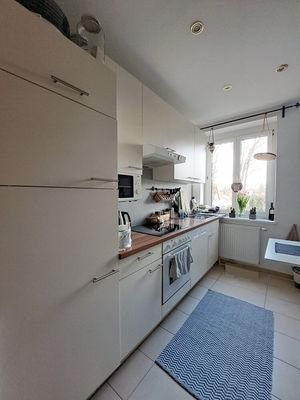Küche in Verwendung