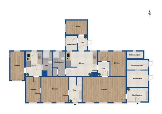 Grundriss Erdgeschoss