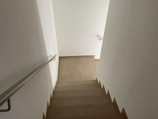 Treppe zur Wohnung