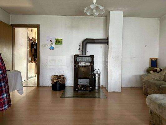 Kaminofen im Wohnbereich