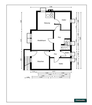 Grundriss Kellergeschoss