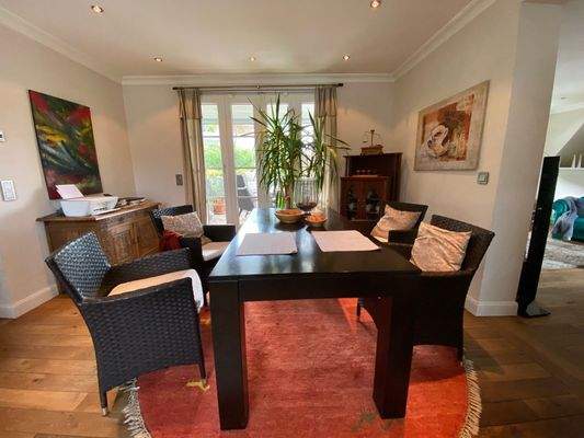 Essbereich der Dachgeschosswohnung