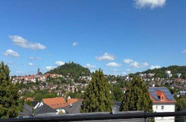 mit Blick auf die Stadt Homberg