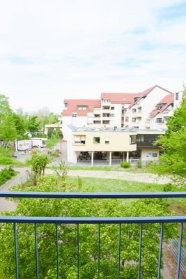 Aussicht aus französischen "Balkon"