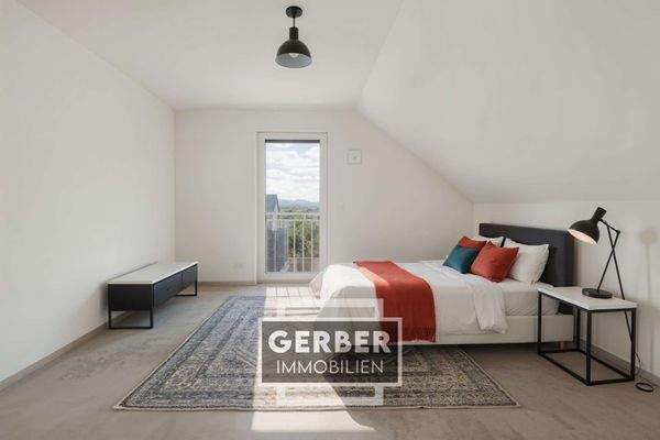 15 Gerber Immobilien - Schlafzimmer, Modern - (KI generiert)