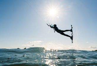 Kitesurfen an der Nordsee