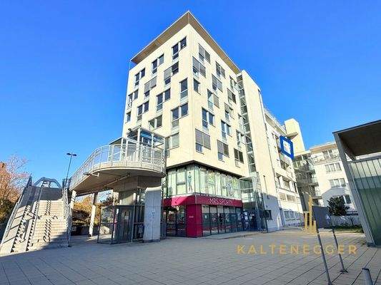 Wohnung im 5. Stock auf der Rückseite des Hauses (markiert)