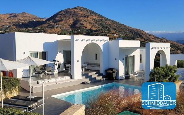 Kreta, Agia Galini: Geräumige Villa und 4 Studio-A