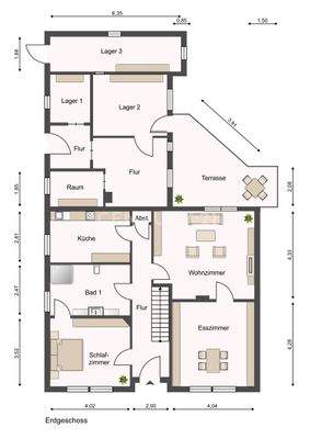 Grundriss EG (beispielhaft)