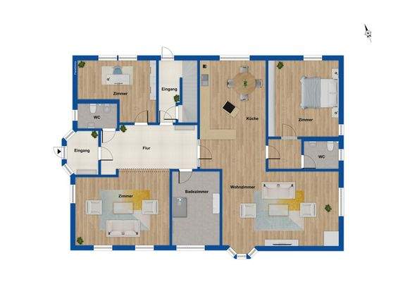 Grundriss Erdgeschoss