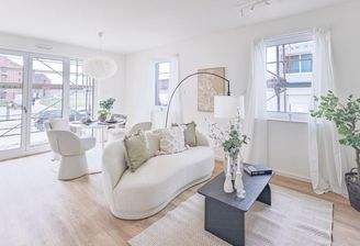 Wohn-Essbereich Musterwohnung