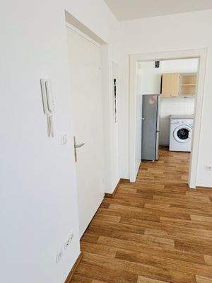 Wohnzimmer mit Blick zur Küche