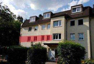 Außenansicht (Wohnung rot)