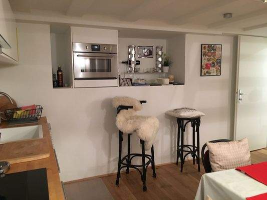 Bar in der Wohnküche