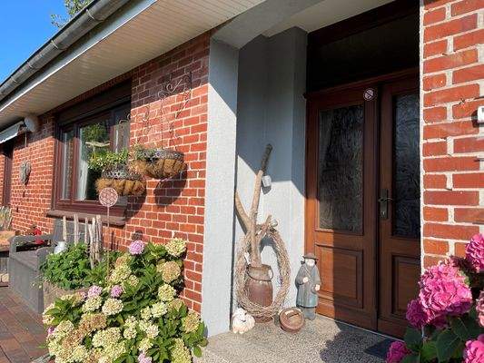 Eingangstür Ferienwohnung Erdgeschoss