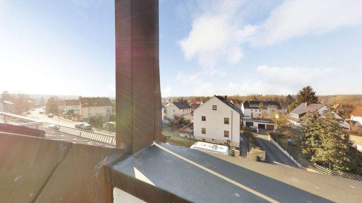 Aussicht vom Balkon DG