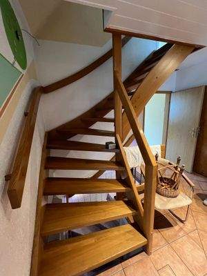 Holztreppe 