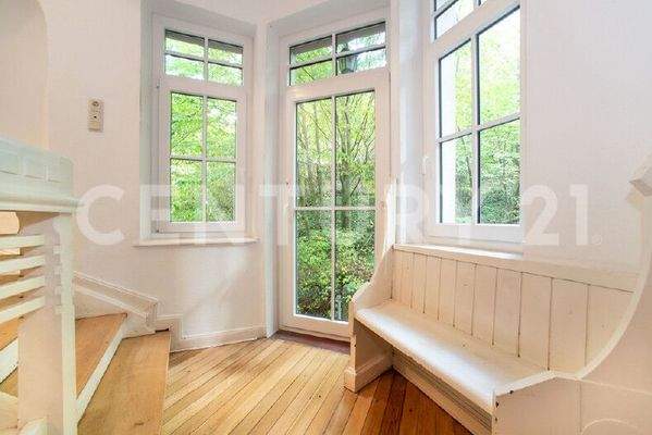 Sitzecke im Treppenhaus OG