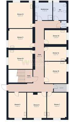 Grundriss Obergeschoss