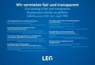 Fair und transparent