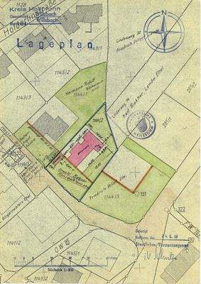 Lageplan 1966