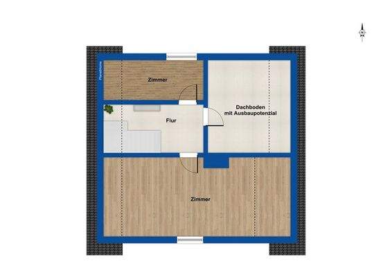 Grundriss Dachgeschoss