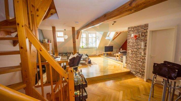 offener Wohn-/Küchenbereich