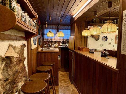 Bar im Keller