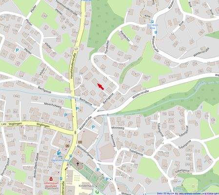 Mikrolage  © OpenStreetMap-Mitwirkende