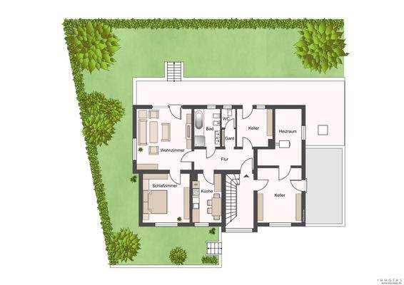 Grundriss Erdgeschoss