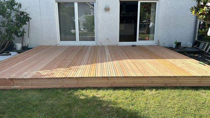 Terrasse Südausrichtung