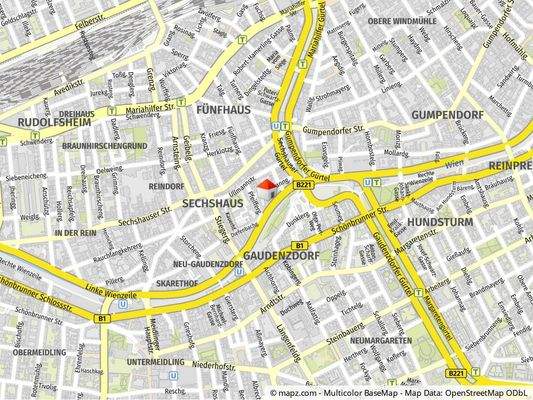 Geolyzer Kartenausschnitt