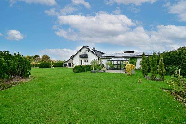 Vorderansicht / Gewächshaus