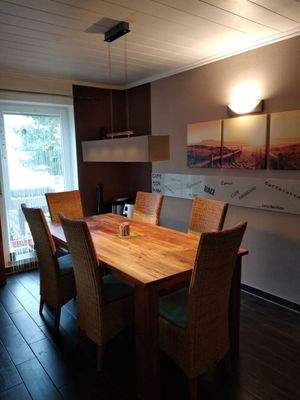 Essbereich von Küche