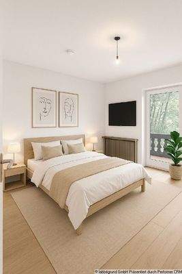 Visualisierung Schlafzimmer