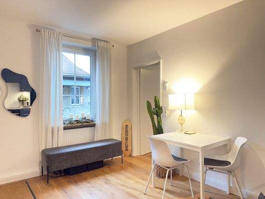 Küche mit Sitzplatz