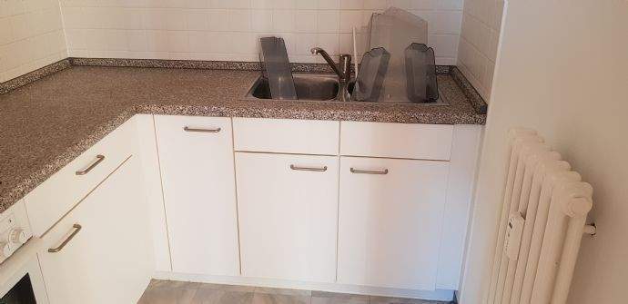 Küche. Winkel-Einbauküche