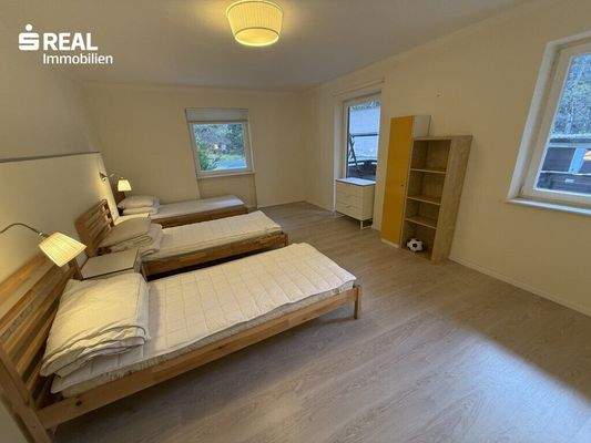 Schlafzimmer 1 im Erdgeschoss