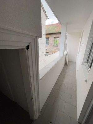 Balkon mit Abstellraum