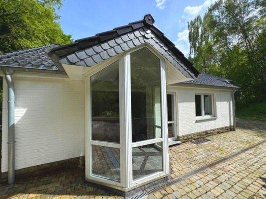 Hausansicht Terrasse