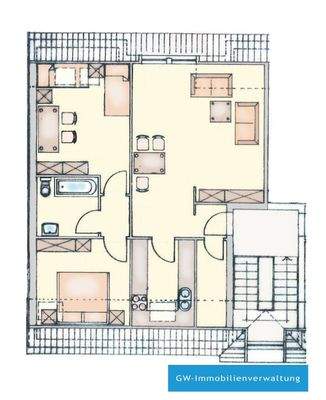 Grundriss dient nur zur Darstellung