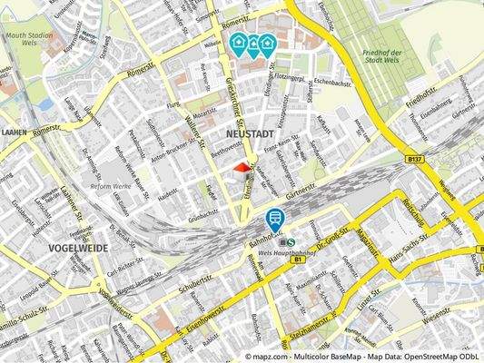 Geolyzer Kartenausschnitt