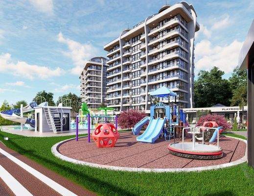 Modern Flats in Hotel-Style Complex in Demirtaş, Alanya