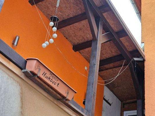 Nebengebäude Laubengang