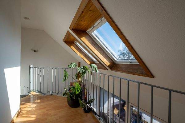 Galerie mit viel Licht