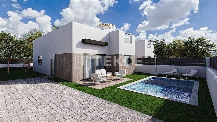 Newly Built Villa with Private Pool in Mazarrón Murcia