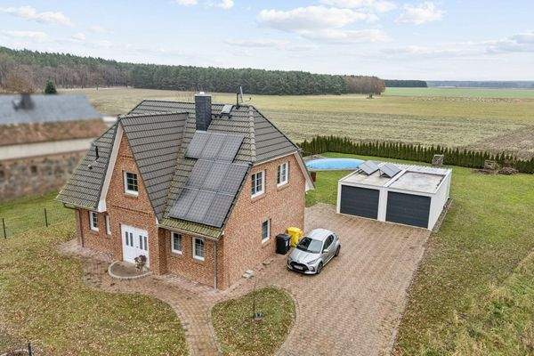 Haus mit weitem Blick